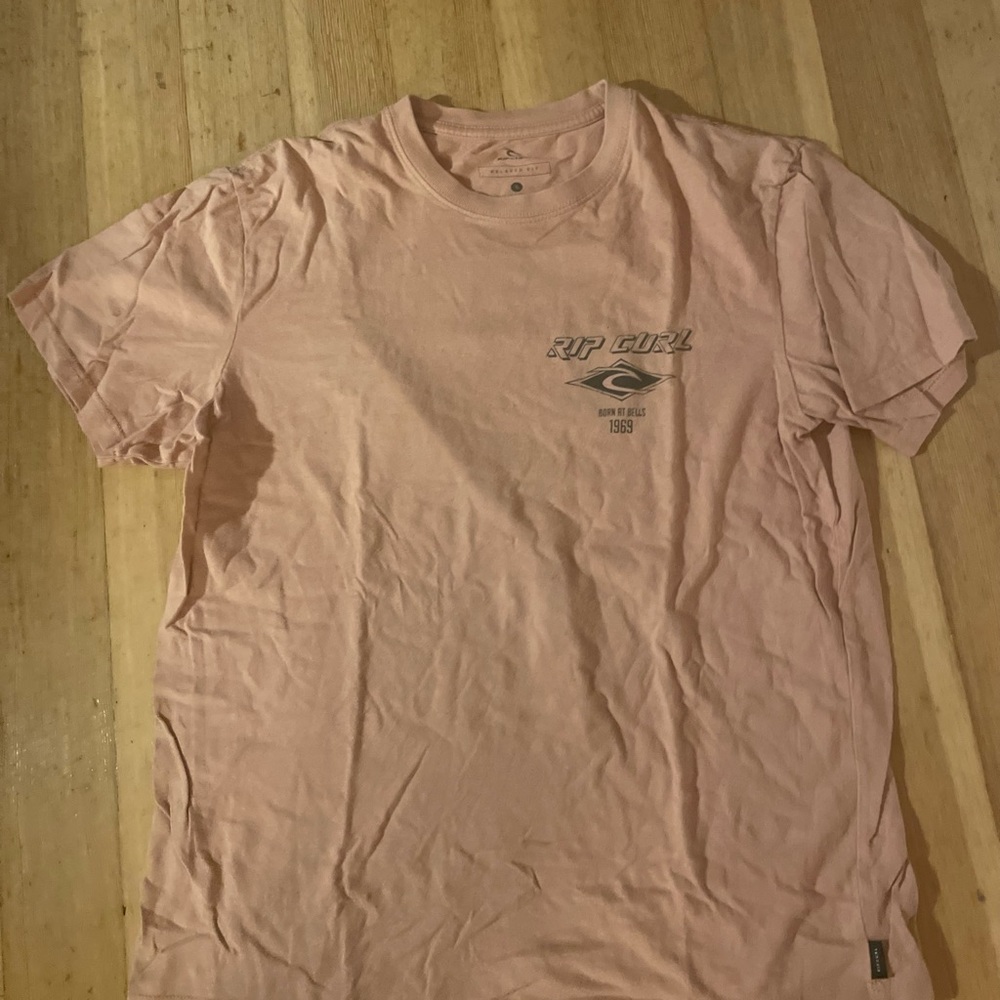 Tan shirt